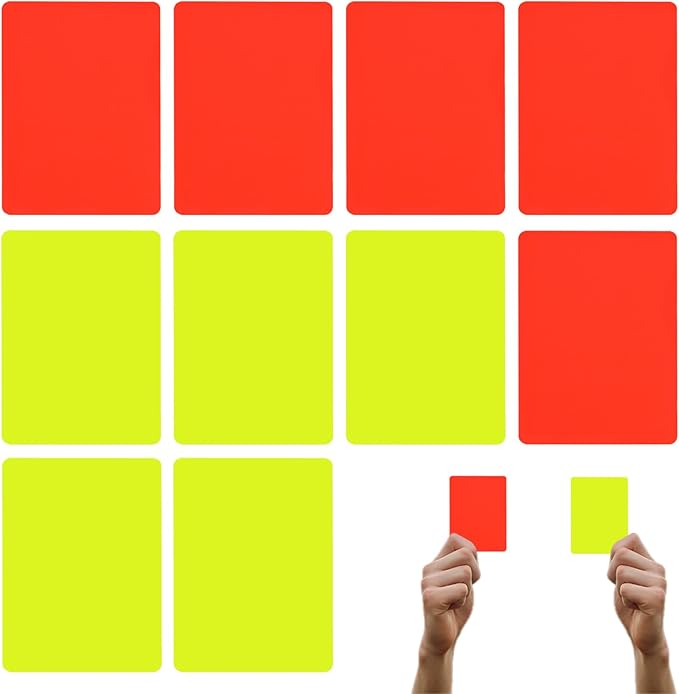 Dongnesi Red Yellow Card — 10PCS Referee Cards